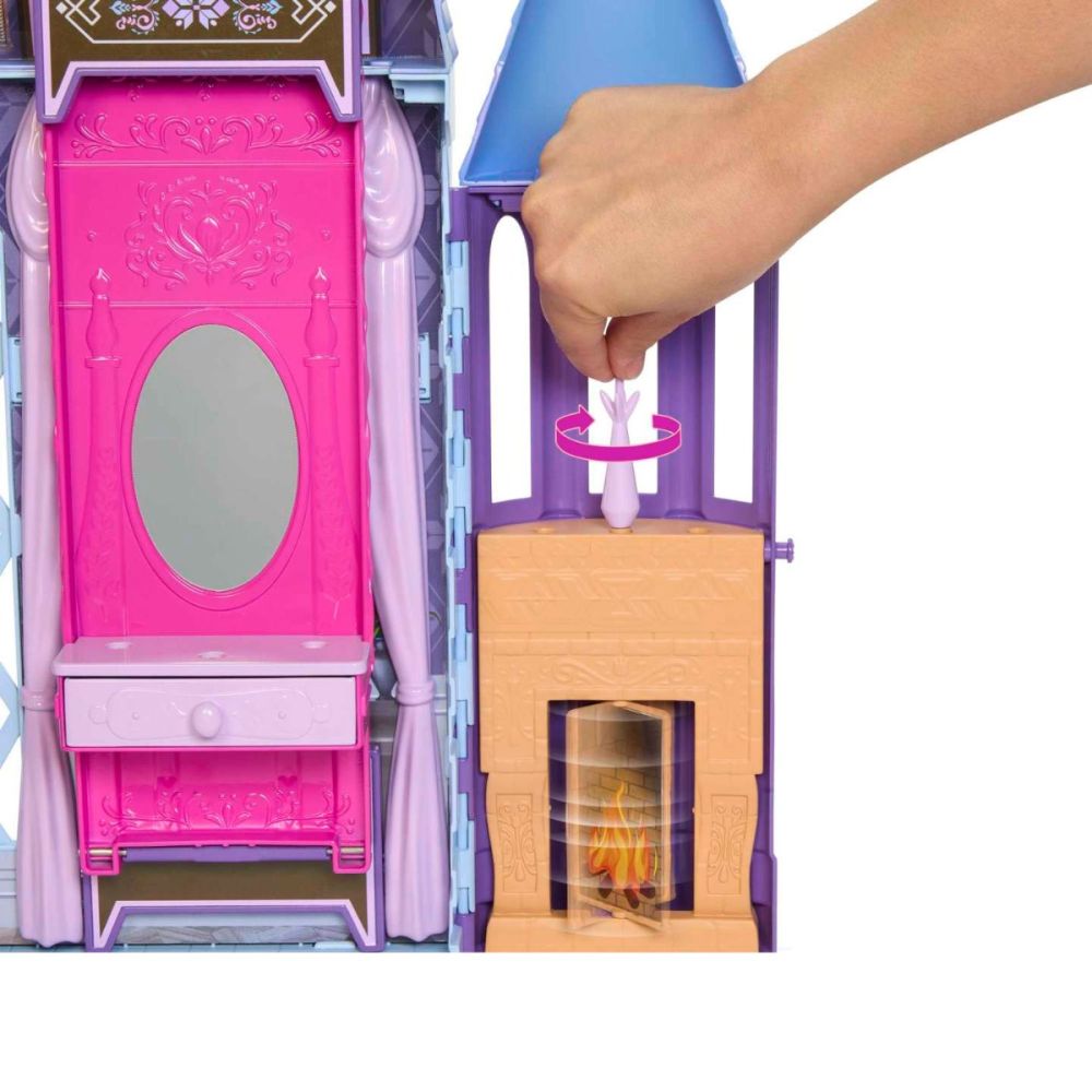 Комплект за игра с кукла, Disney Frozen, Замъкът Арендел, HLW61