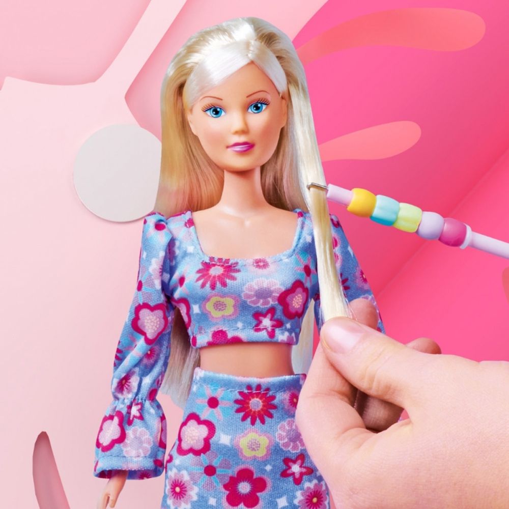 Комплект за игра с кукла Steffi Love, Hair Beads