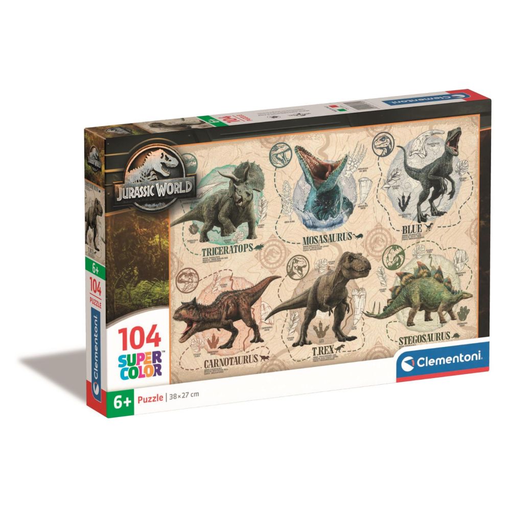 Пъзел Clementoni Jurassic World, 104 части