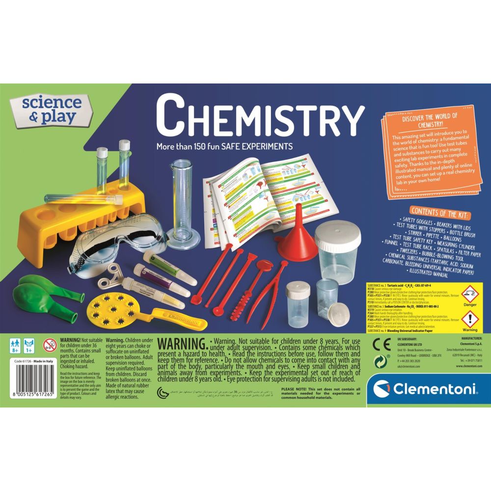Образователен комплект за игра Clementoni - Час по Химия