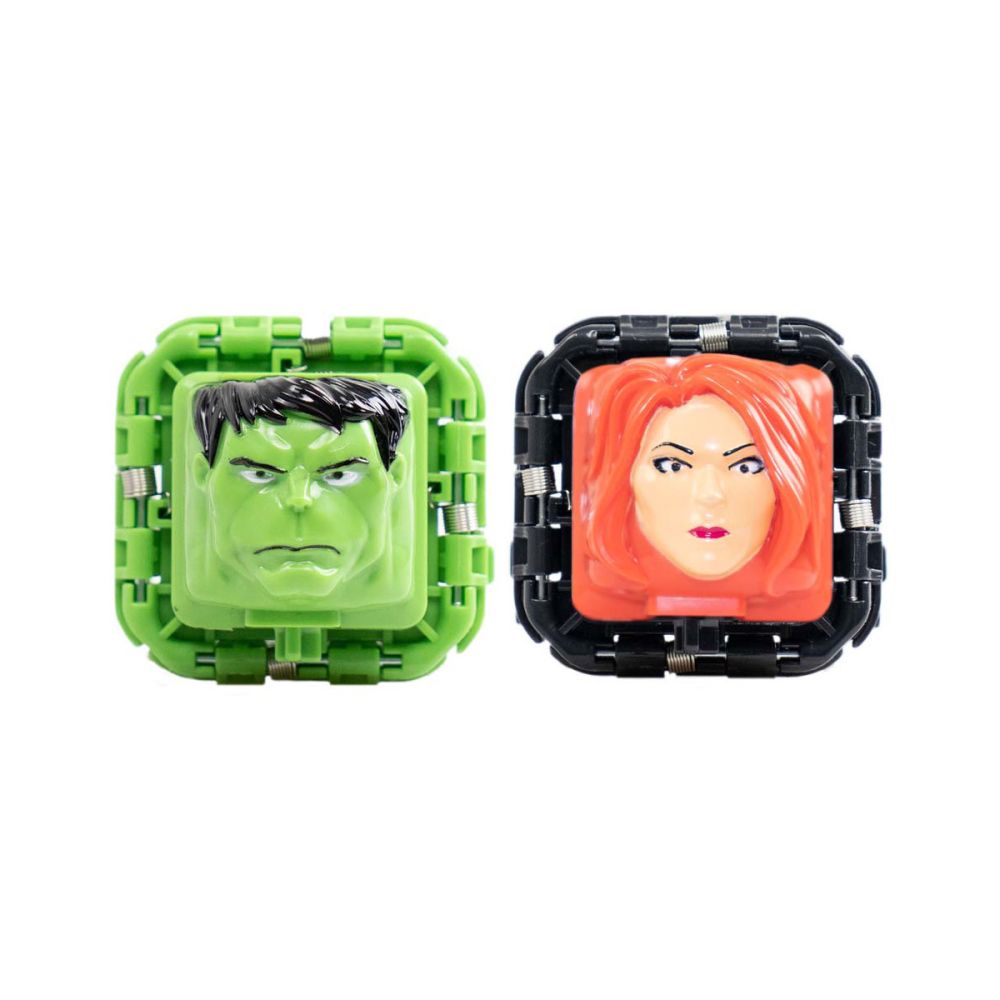 Комплект бойни фигурки Battle Cubes Avengers, Hulk vs Black Widow