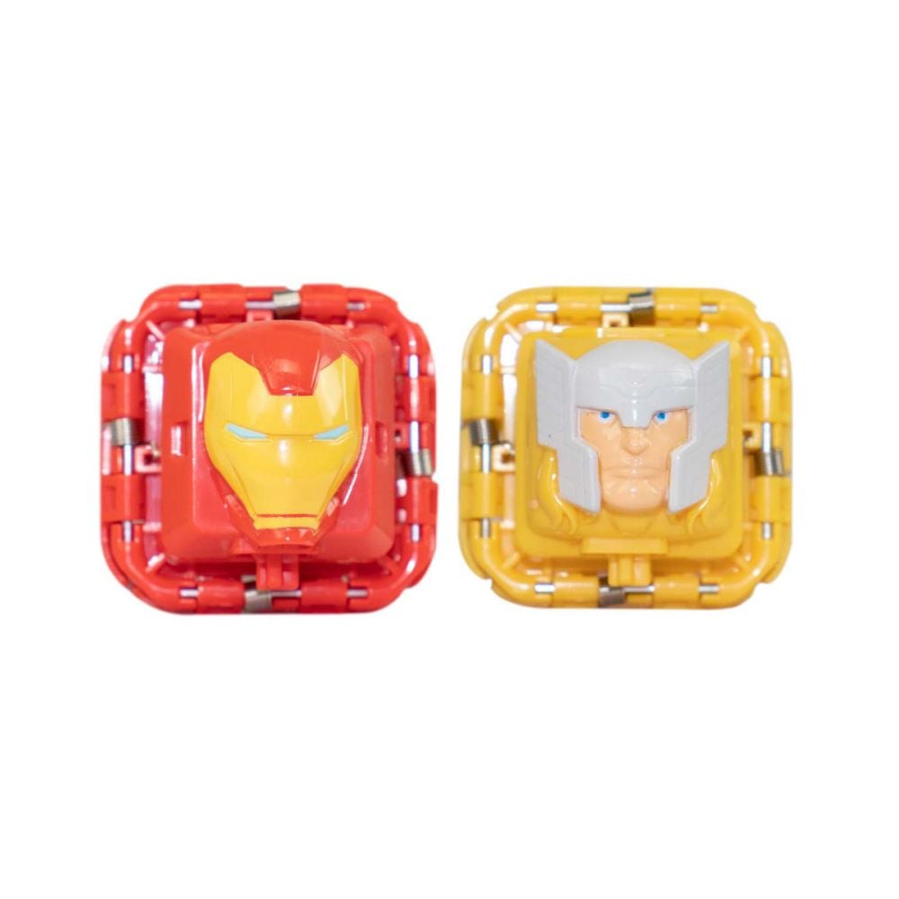 Комплект бойни фигурки Battle Cubes Avengers, Iron Man vs Thor