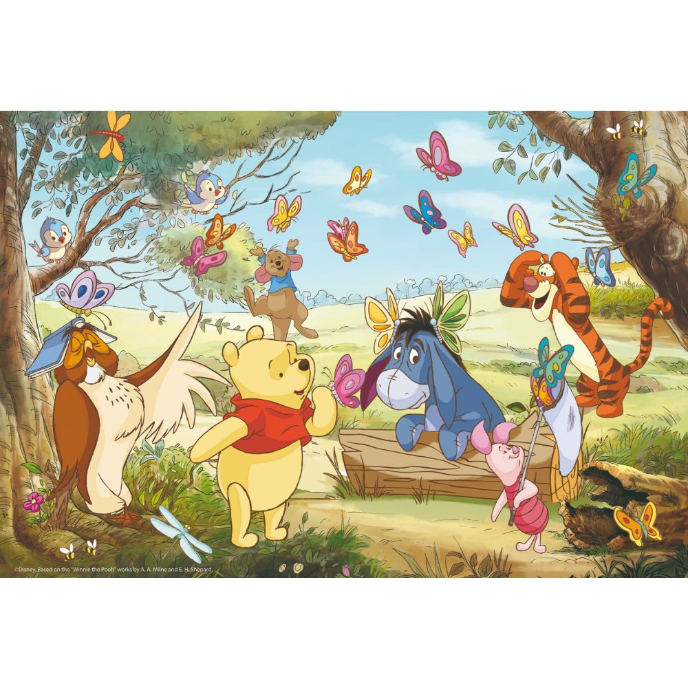 Пъзел за под 2 в 1 Lisciani Disney Winnie The Pooh, Maxi, 24 части