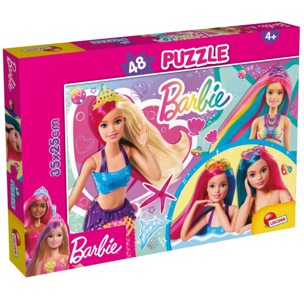 Пъзел Lisciani, Barbie, Макси, 48 части