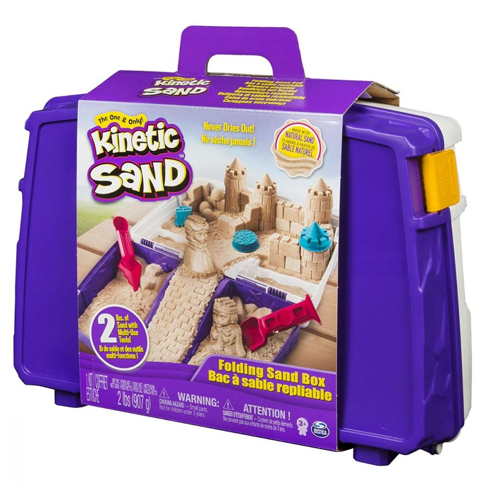 Комплект кинетичен пясък и аксесоари Kinetic Sand, 900 гр