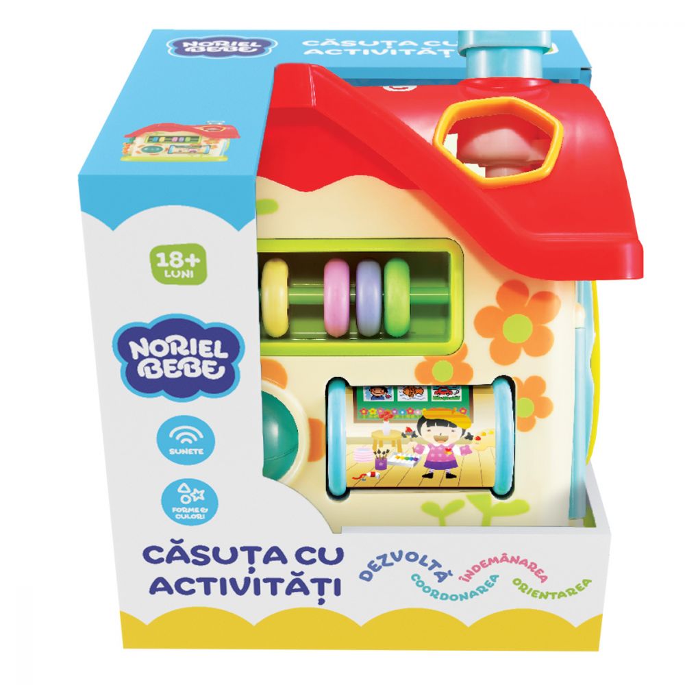 Бебешка играчка Noriel Bebe - Къщичка с приключения