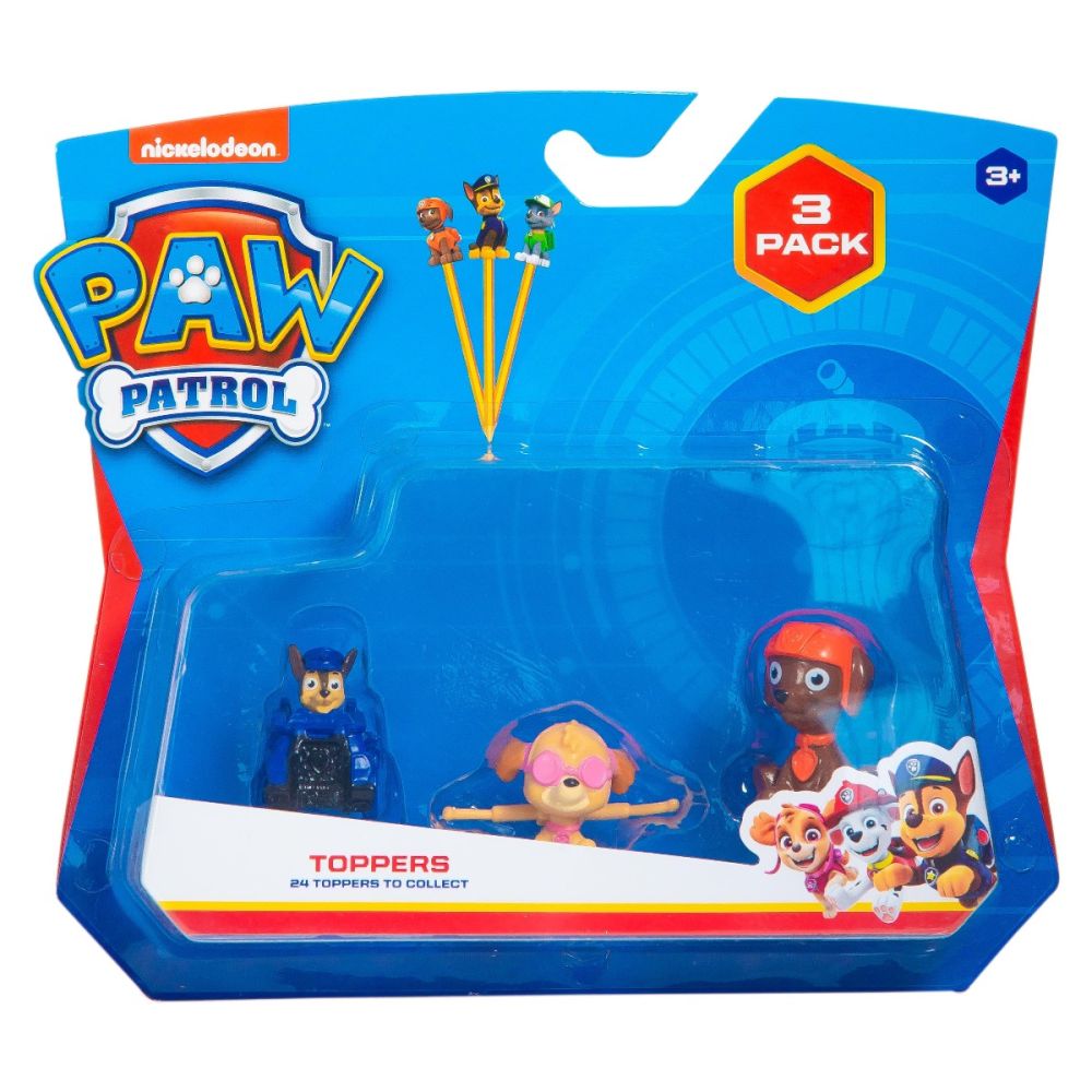 Комплект 3 фигурки Paw Patrol Pencil Toppers, S1