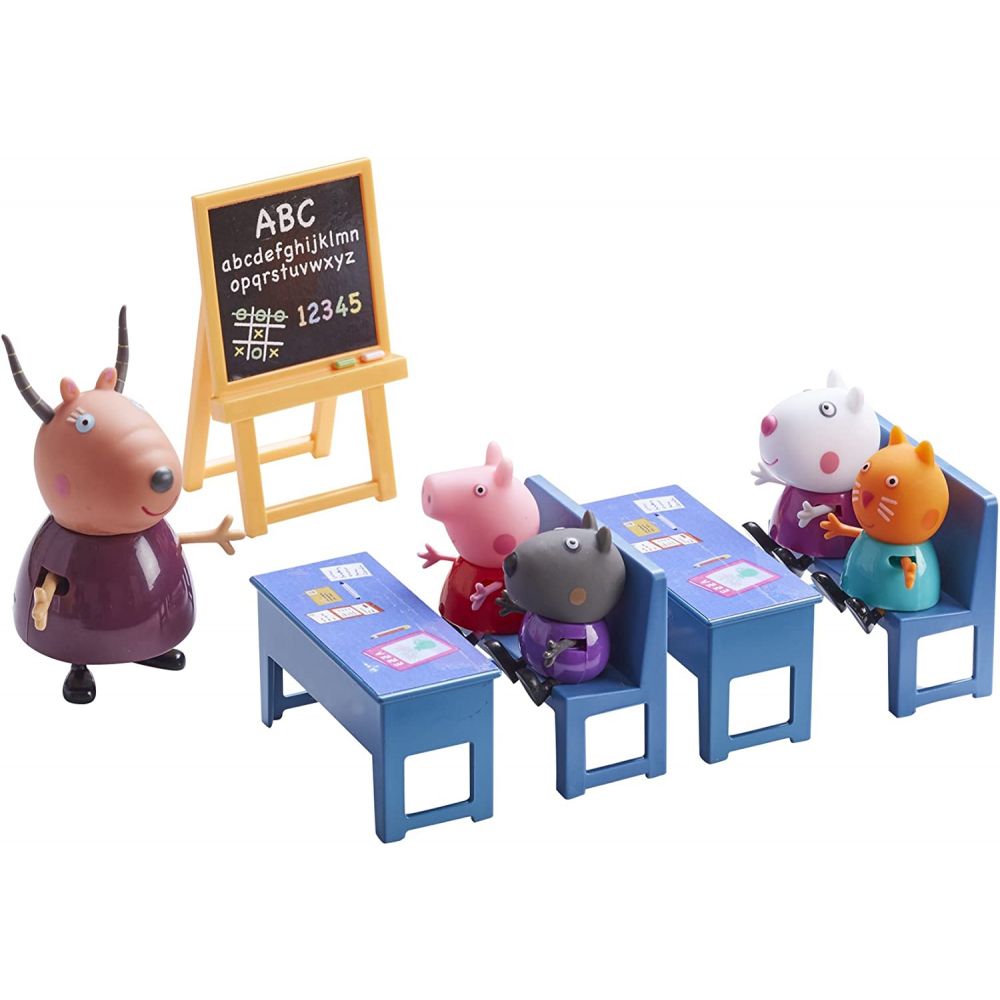 Комплект фигурки Peppa Pig, Classroom
