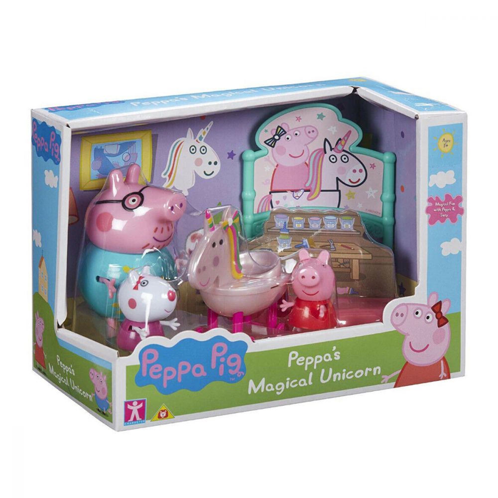 Комплект фигурки Peppa Pig, Magical unicorn