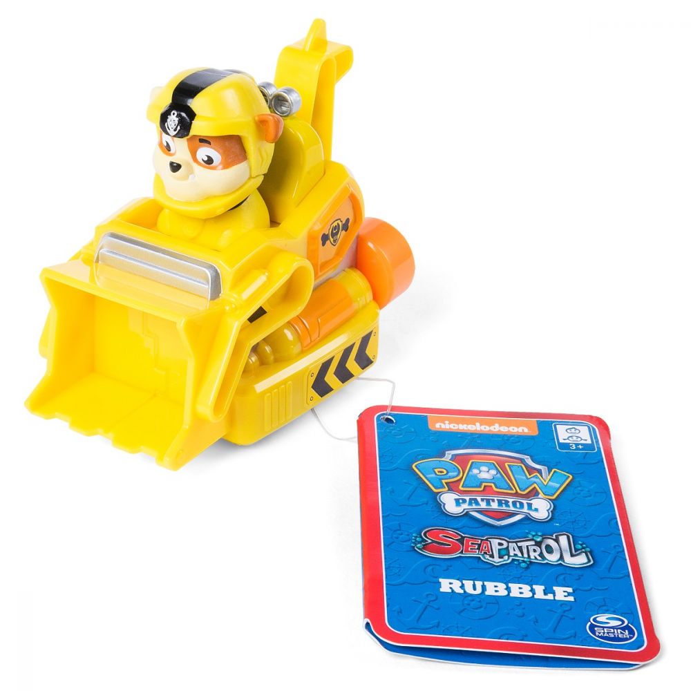 Фигурка със спасителен автомобил Paw Patrol, Rubble