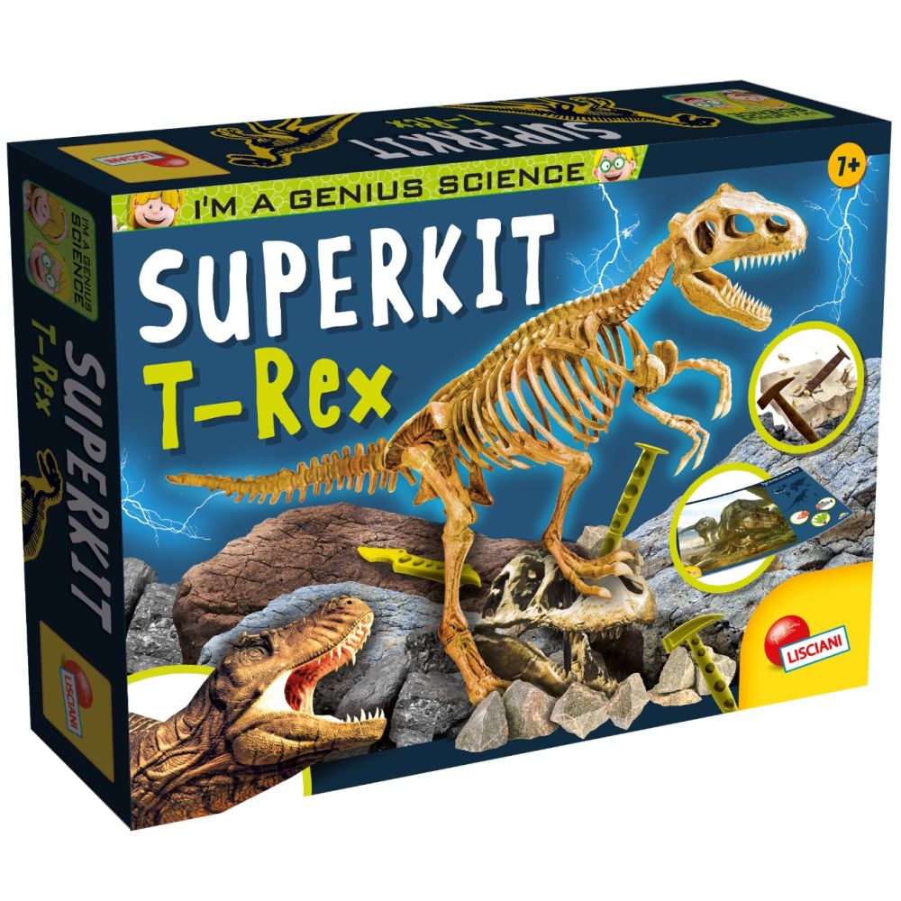 Научен комплект T-Rex Superkit, Lisciani 
