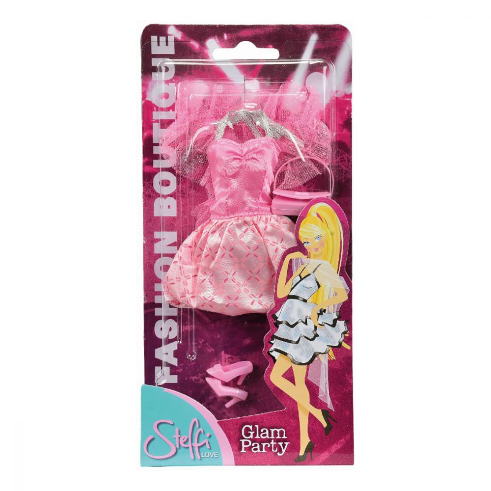 Рокля за Кукли Steffi Love Glam Party Simba розова 