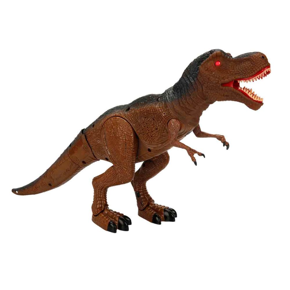Фигурка Динозавър с дистанционно, Crazoo, Кафяв | Toyzz Shop
