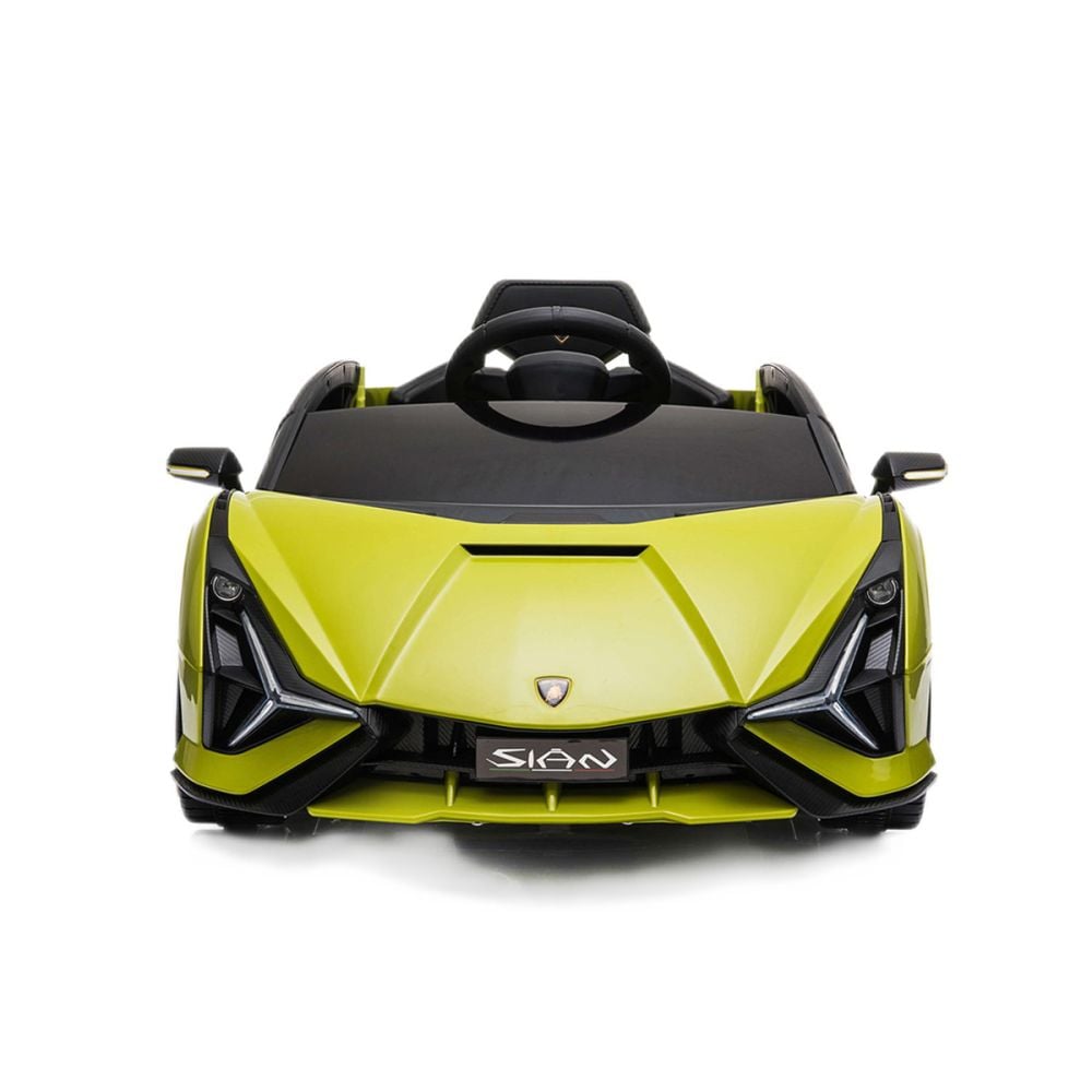 Електрическа количка, Lamborghini Sian, 12V, Зелена