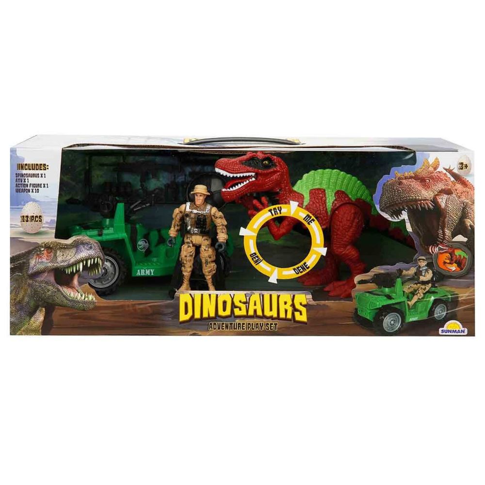 Комплект кола с фигурка, Crazoo, Ловци на Динозаври