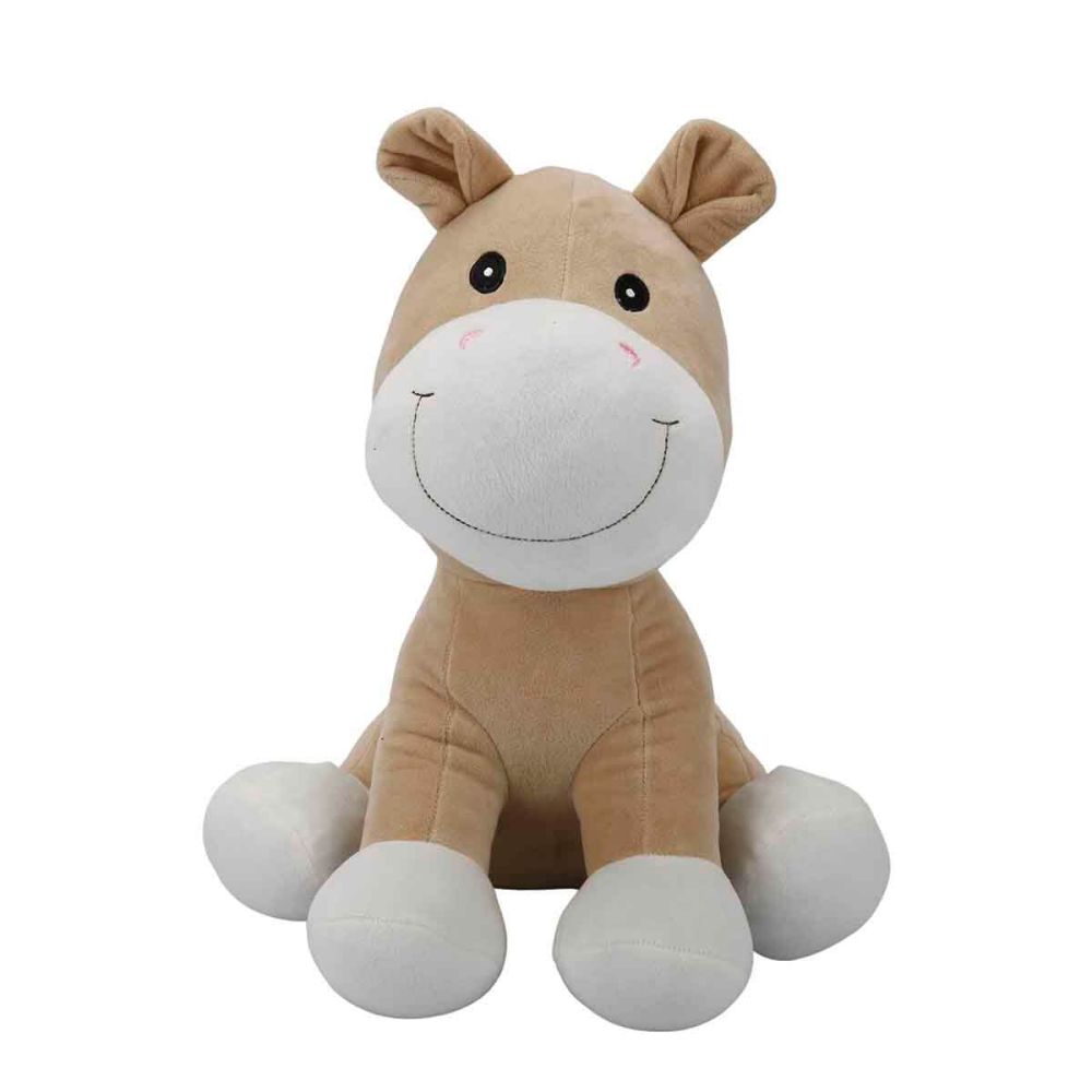 Плюшена играчка Puffy Friends, Хипопотам, 35 см