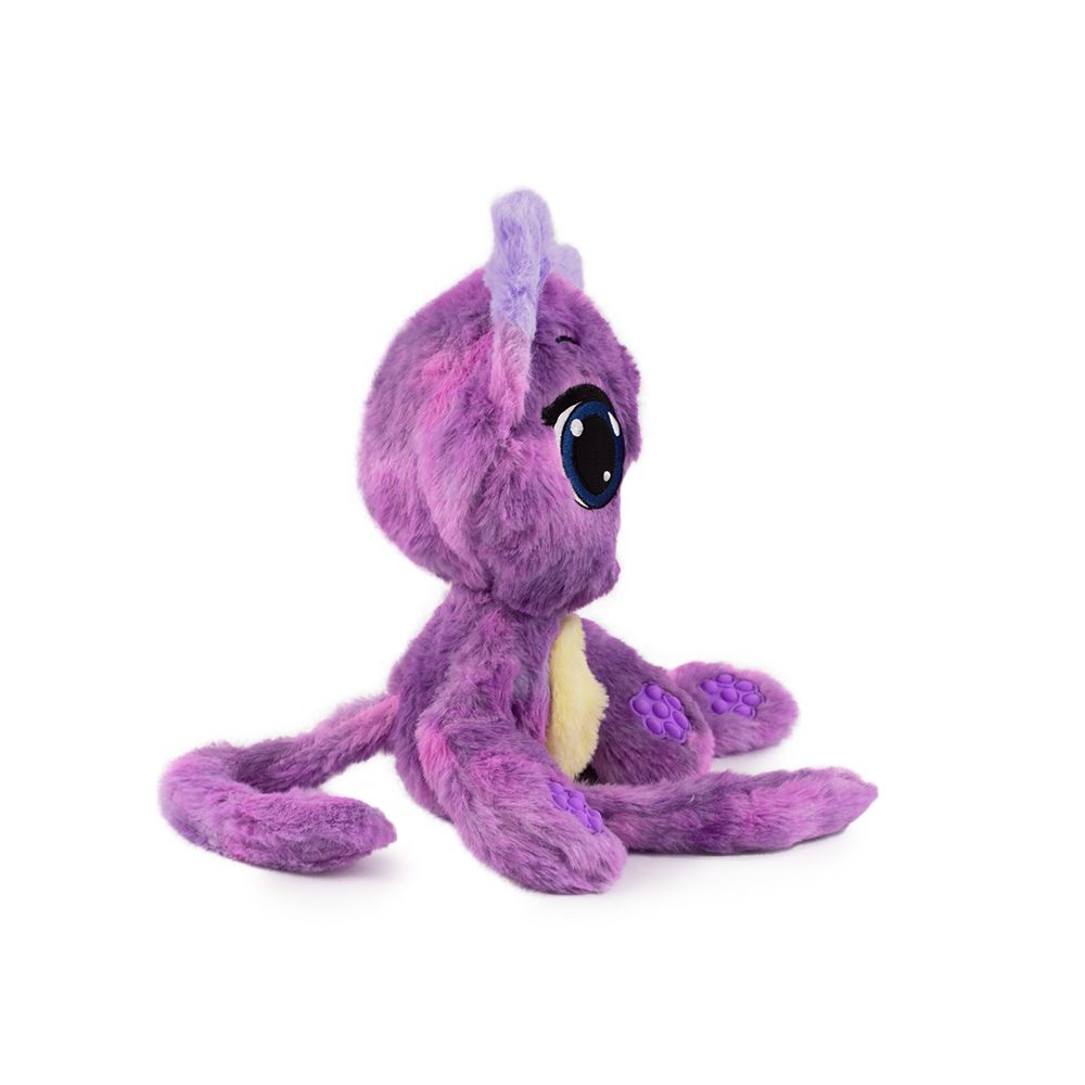 Ароматизирана плюшена играчка, Bubble Pops, S1, Grape Glee Kitty, 34 см