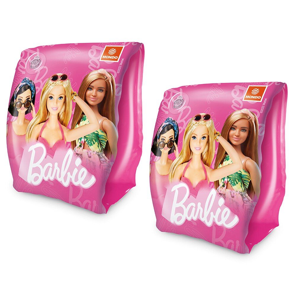Комплект детски плувки за ръце, Mondo, Barbie, 15 x 23 см