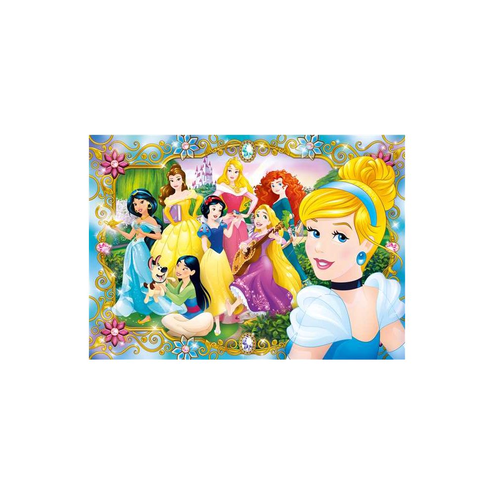 Пъзел Clementoni Disney Princess Jewels, 104 части