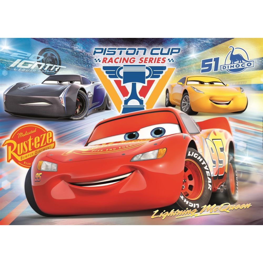 Пъзел Clementoni Disney Cars Купа Piston, 104 части