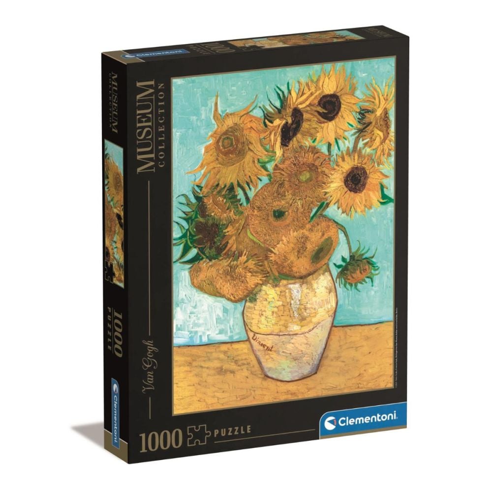 Пъзел Clementoni, Ваза с цветя, 1000 части