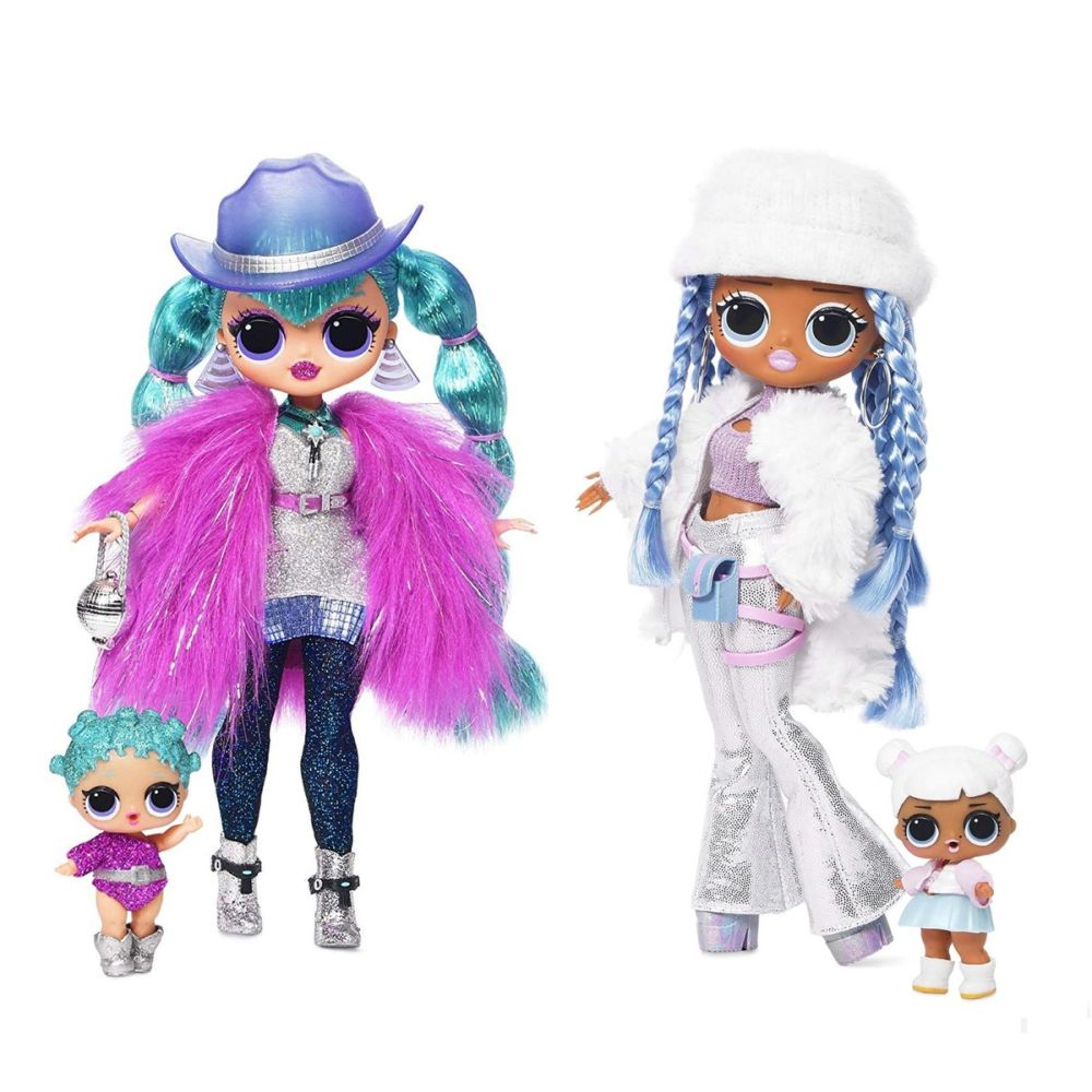 Комплект 2 кукли LOL Surprise OMG Winter Disco, Cosmic Nova и Snowlicious