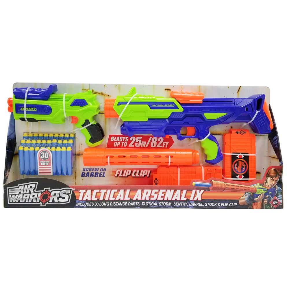 Играчка пистолет Air Warriors, Tactical Arsenal IX