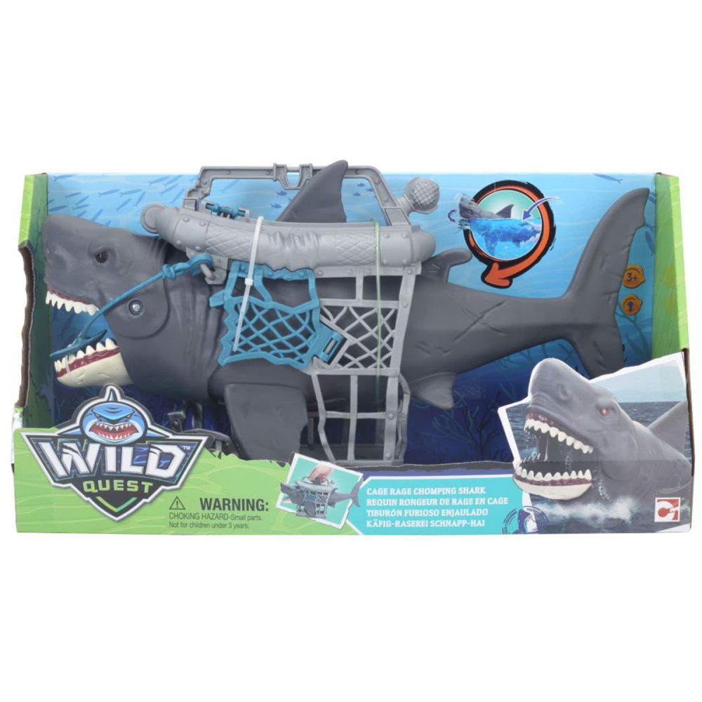 Комплект за игра акула в клетката, Wild Quest
