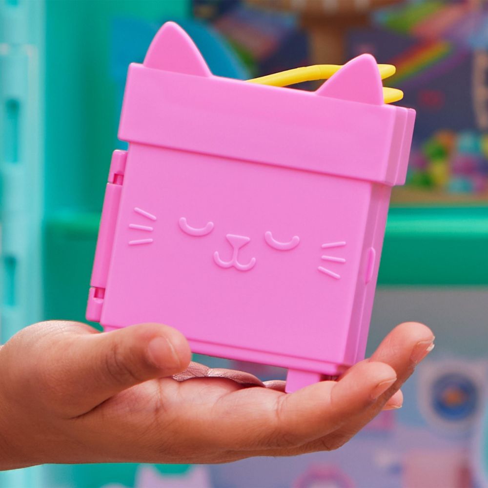 Комплект за игра Мини къщичка ключодържател, Baby Box с 5 части, Gabby's Dollhouse, 20140105