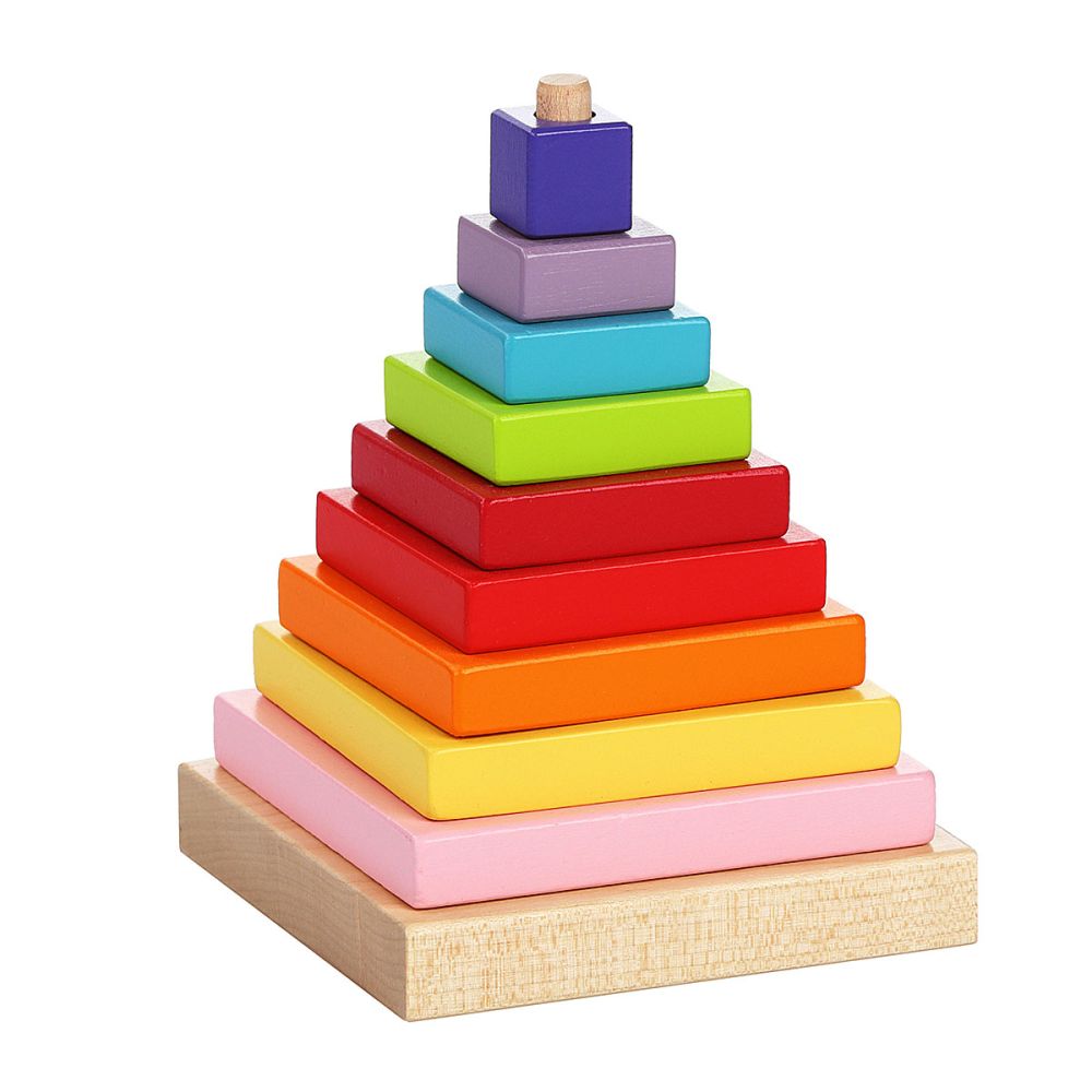 Дървена игра, Cubika, Пирамида, 9 части