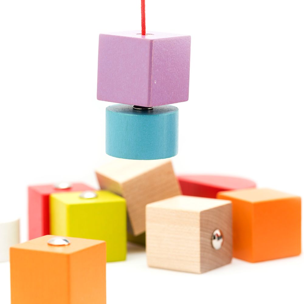 Дървена игра, Cubika, Кран с кубчета за строене