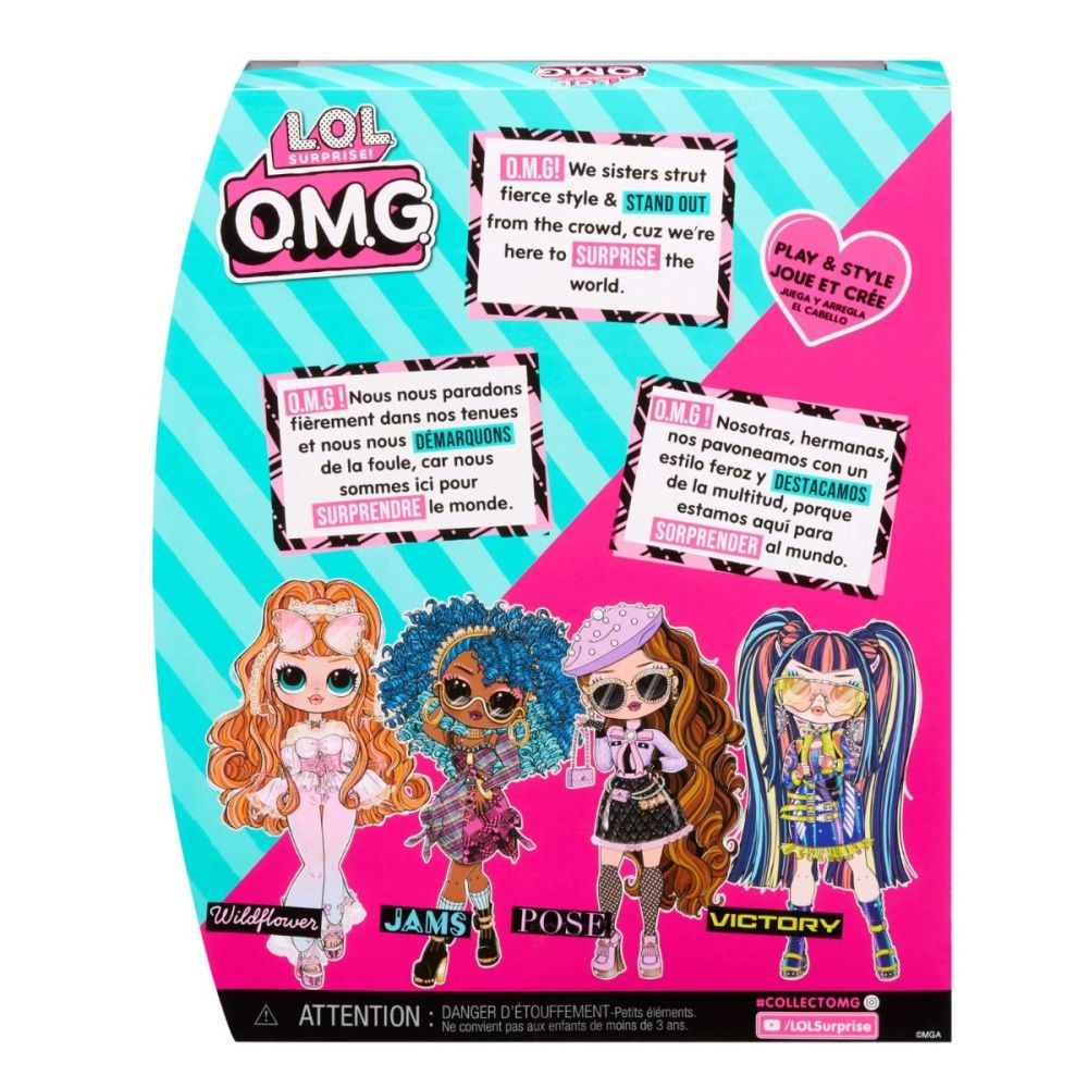 Кукла LOL Surprise OMG Core, Серия 8, Jams, 591542EUC