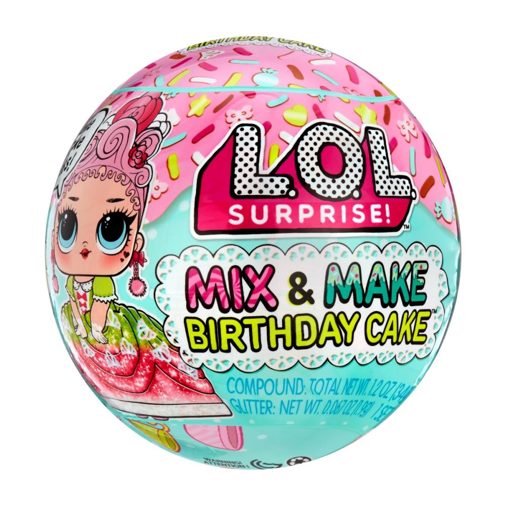 Кукла LOL Surprise, Mix And Make Birthday Cake, 593140EUC
