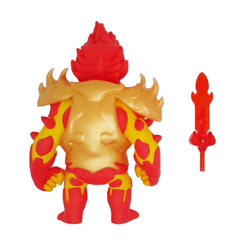 Фигурка Monster Flex Combat, Разтягащо се чудовище, Fire Monster