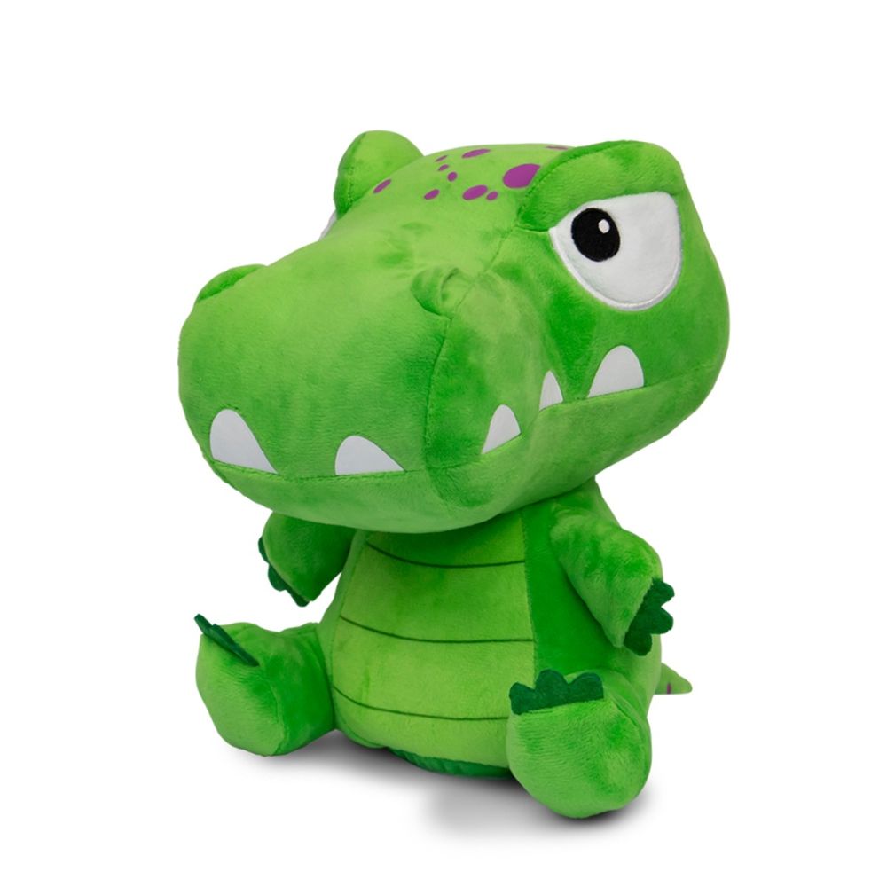 Плюшена играчка със звуци, Crackin Eggs, Jurassic Friends, Z-Rex, Зелена