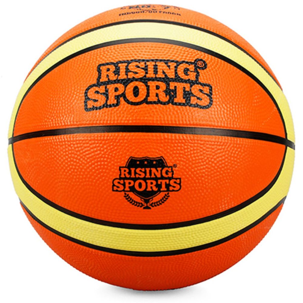 Гумена баскетболна топка, Rising Sports, Nr 5, Оранжева