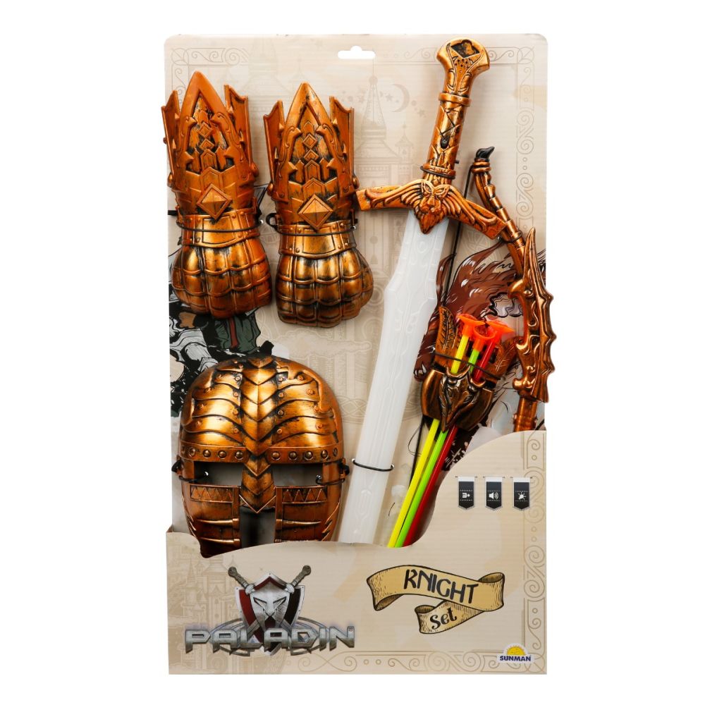 Рицарски комплект, меч и щит със светлини и звуци, Paladin | Toyzz Shop