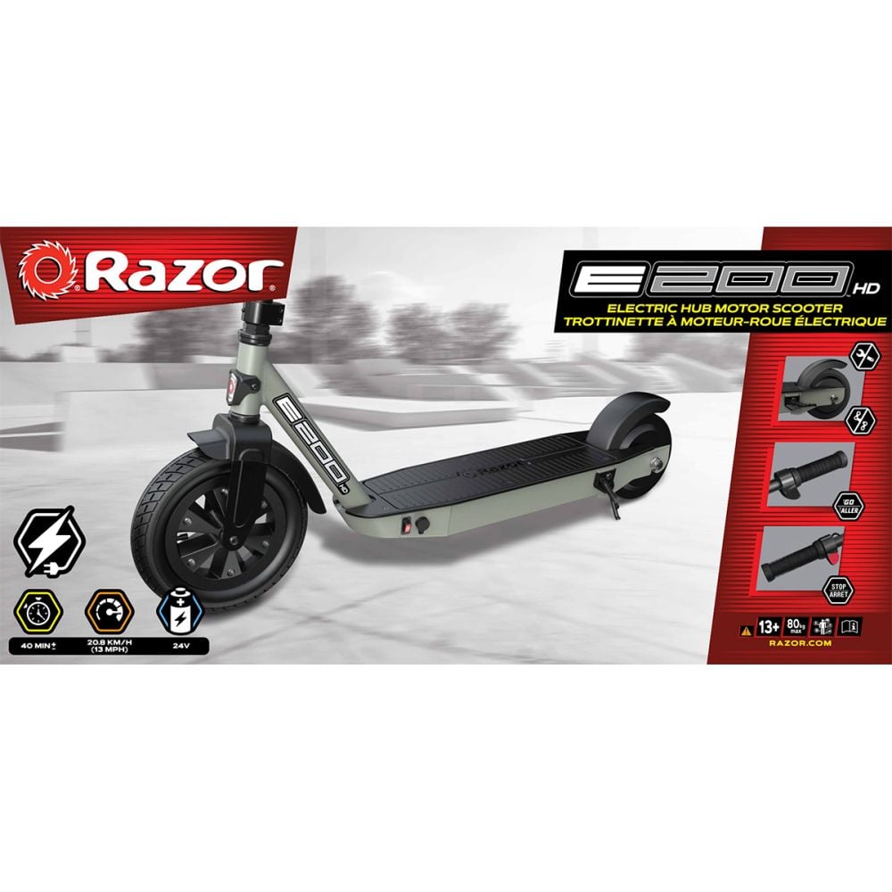 Електрическа тротинетка с 2 колела, Razor, E200 HD