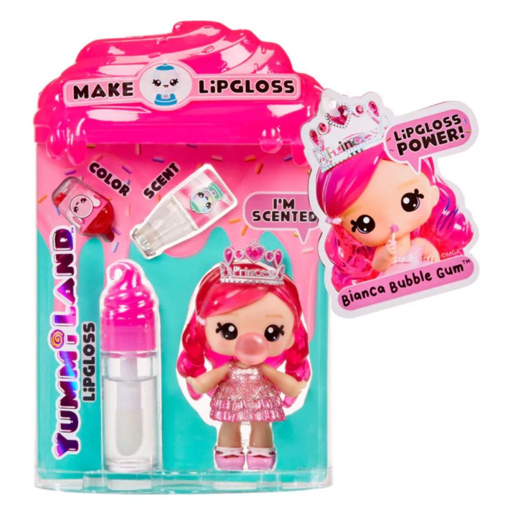 Кукла Yummiland, Lipgloss Doll, Bianca Bubblegum, 120711EUC