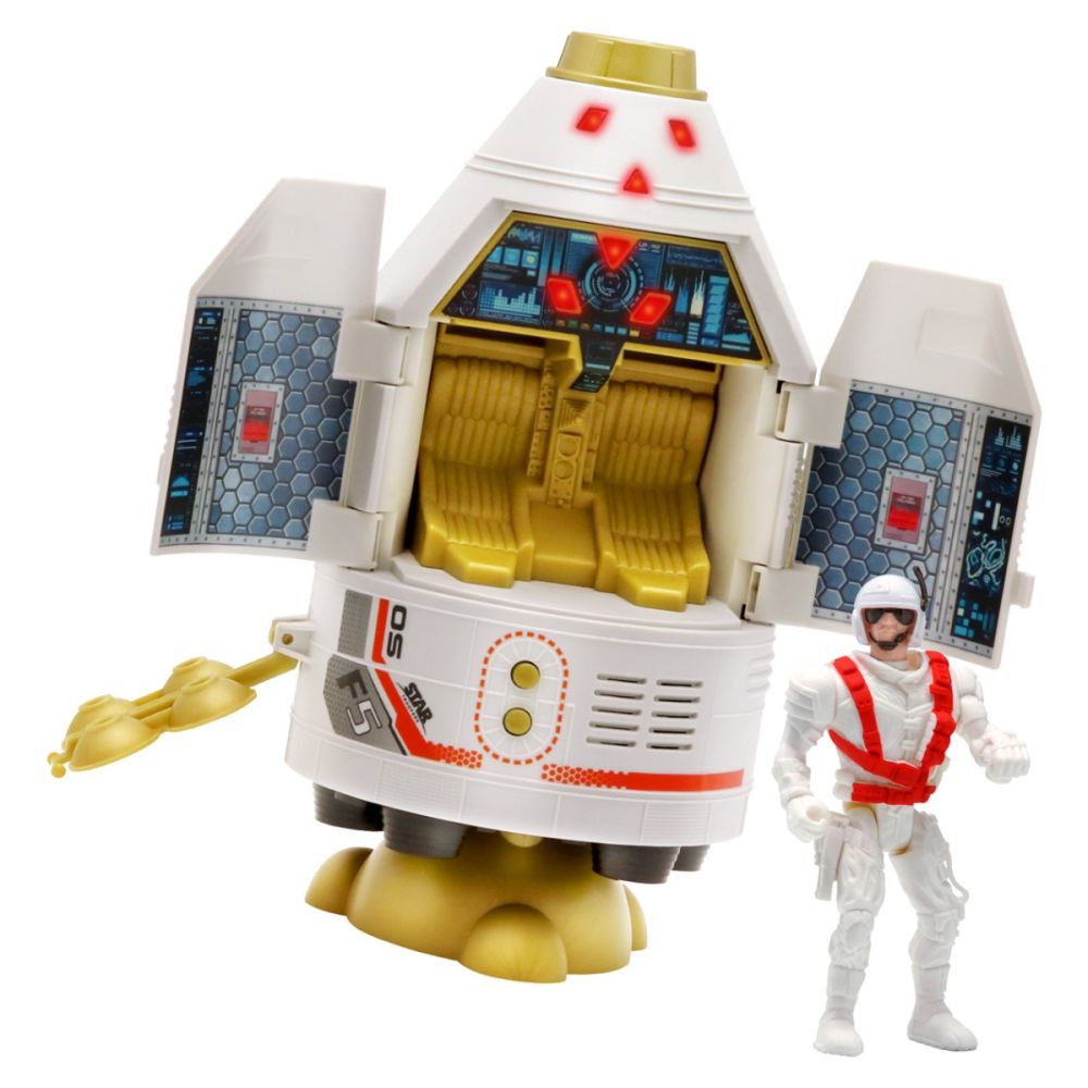 Комплект космическа капсула с фигура, Star Troopers, Lanard Toys