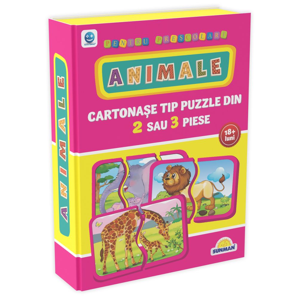 Образователна игра, Smile Games, Първи животни, 40 части