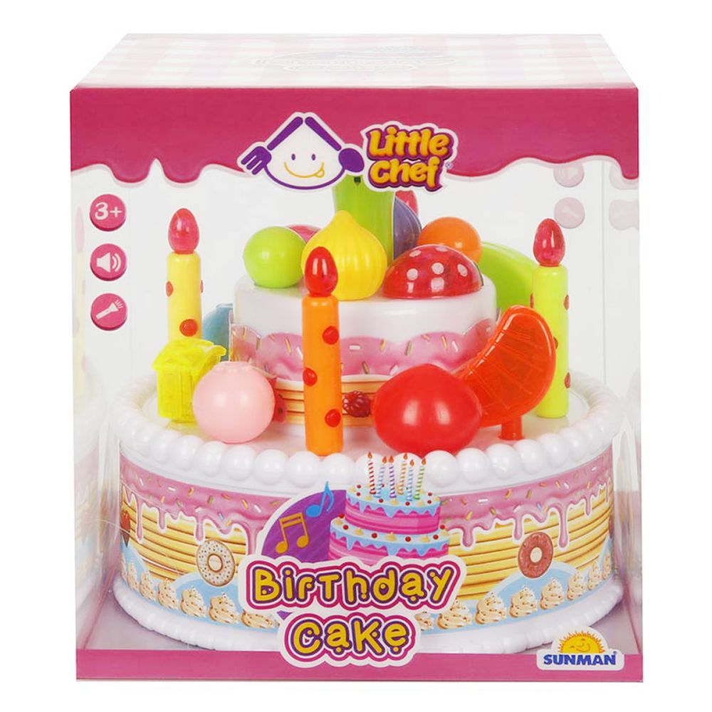 Торта за рожден ден със звуци и светлини, Little Chef