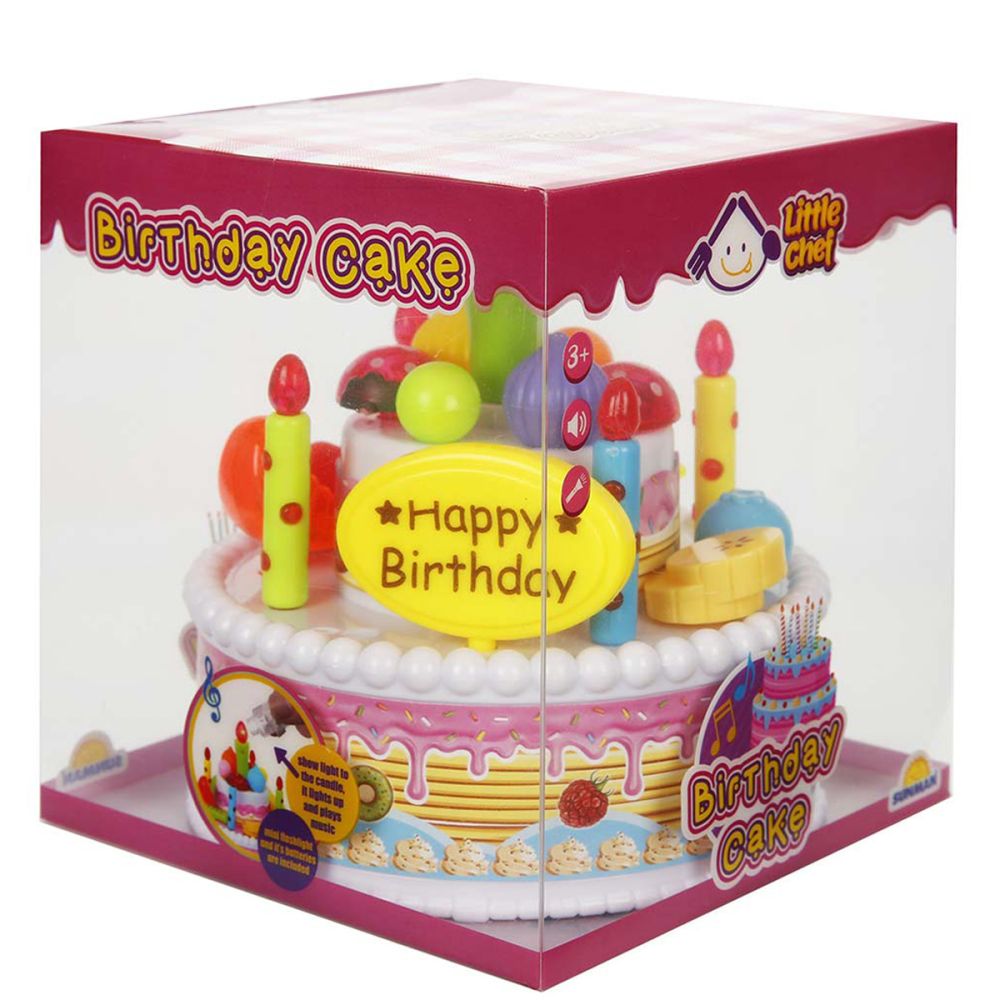 Торта за рожден ден със звуци и светлини, Little Chef