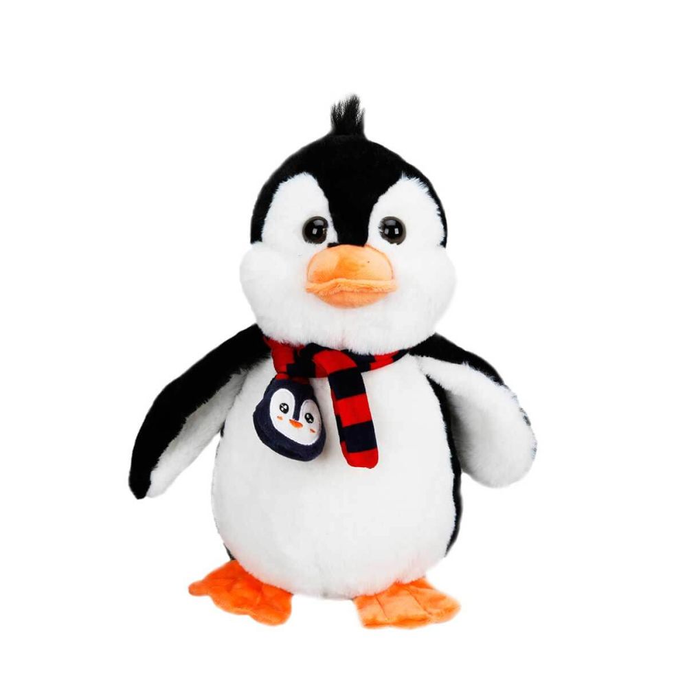 Плюшен пингвин, Puffy Friends, 28 см