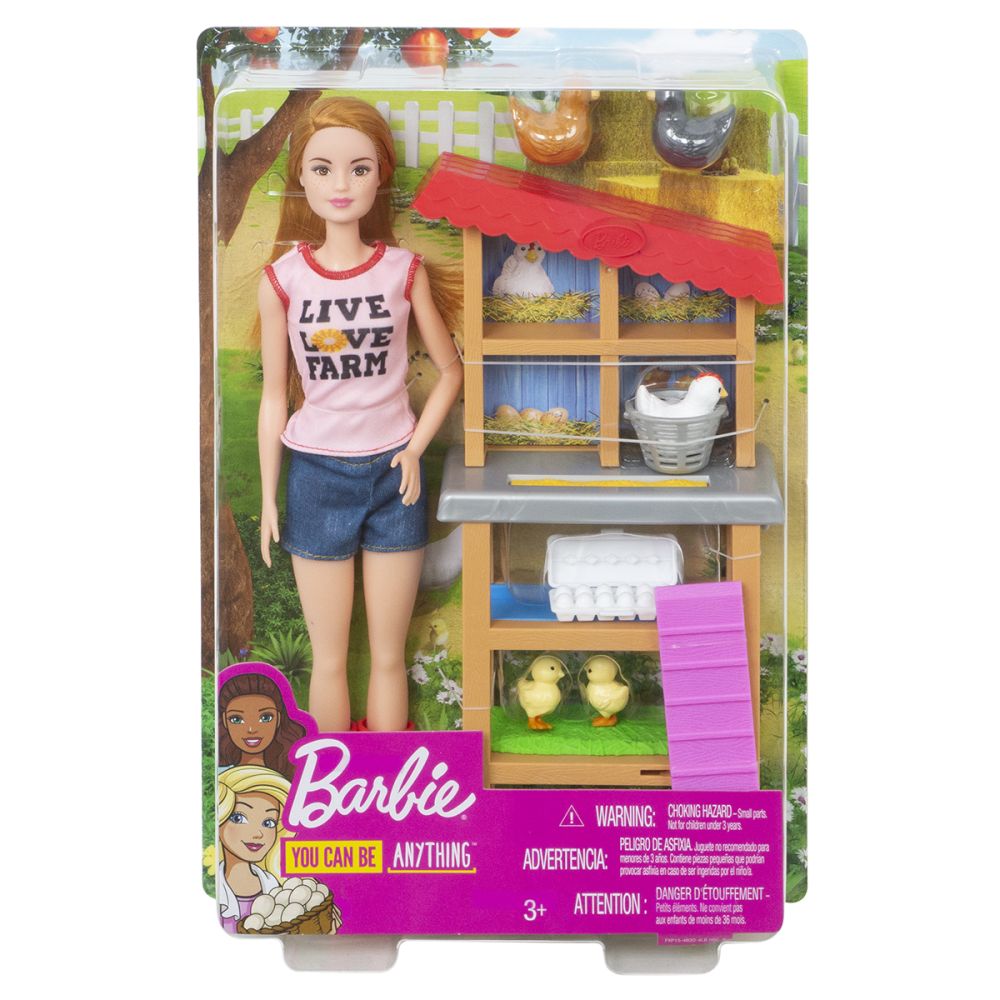 Комплект за игра Barbie, Фермер, FXP15