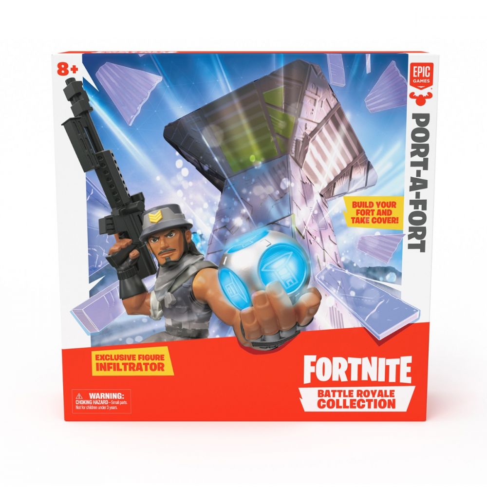 Комплект за игра с фигурка Fortnite Battle Royale - Port A Fort