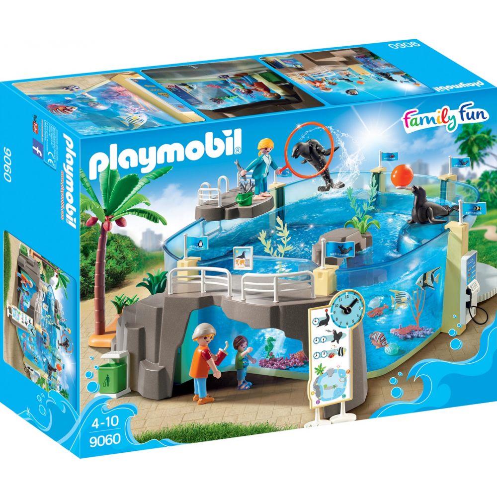 Комплект фигурки Playmobil Family Fun - Аквариум (9060)