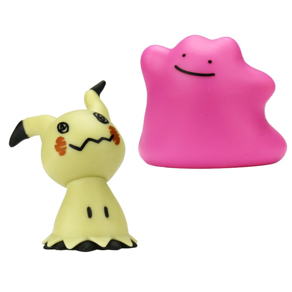 Комплект подвижни фигурки Pokemon S2 - Mimikyu, Ditto (95011)