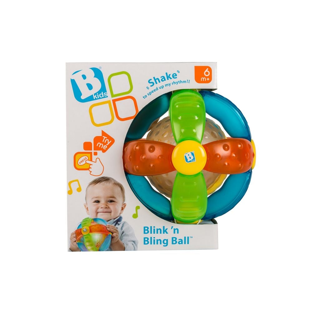 Бебешка играчка B-Kids - Сфера със светлини и звуци