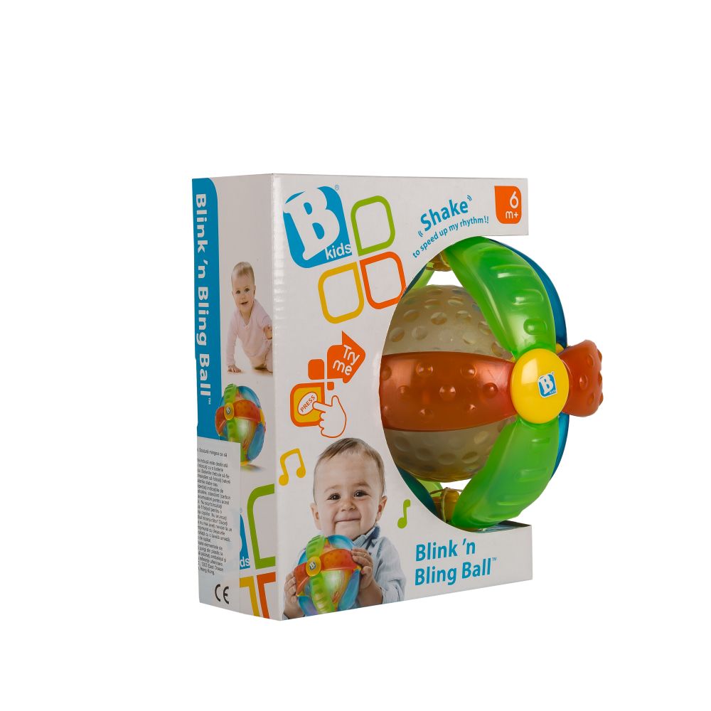 Бебешка играчка B-Kids - Сфера със светлини и звуци